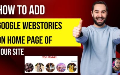 ✅ How to Add Google Webstories On your WordPress website's home page | webstories on homepage ❤