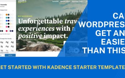 How to Get Started with Kadence Starter Templates on WordPress