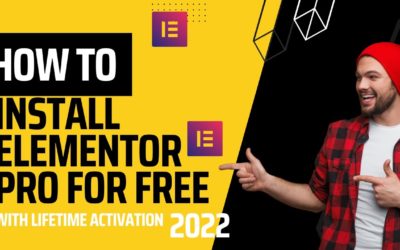 How to Install Elementor Pro for FREE 2022- Lifetime Activation