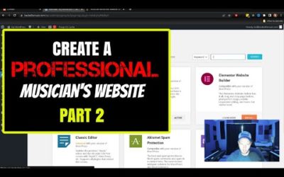 How to Set Up a Musician Website Part 2