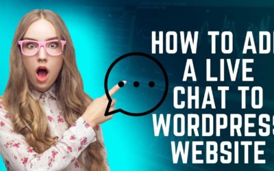 How to add a live chat to wordpress website (Step by step Video)