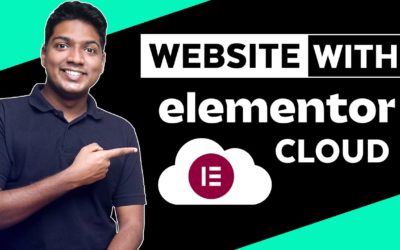 How to create a WordPress website using Elementor Cloud