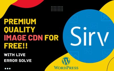 Sirv WordPress Plugin | Best Free Image CDN for WordPress Website