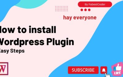 how to install plugin in wordpress | contact form 7 plugin