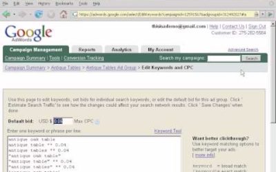 Digital Advertising Tutorials – Google Adwords Tutorial – How To Add Keywords To Your Adwords Advertising Campaigns