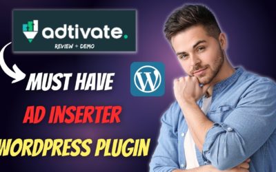 Ad Inserter Plugin For WordPress – Adtivate Review With Demo (✔️Must Have )