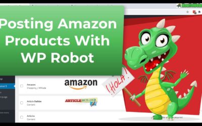 Automatic Post Amazon Affiliate Products to WordPress With WP ROBOT Plugin