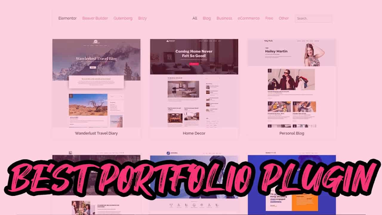 Best WordPress Portfolio Plugin | WP Portfolio | Astra Portfolio