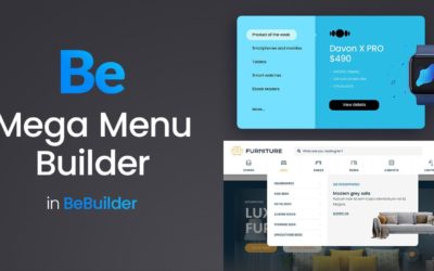 Building Mega Menus – #1 Flexbox Website Builder for WordPress