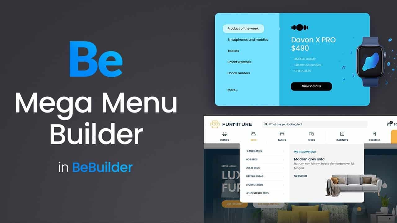 Building Mega Menus - #1 Flexbox Website Builder for WordPress