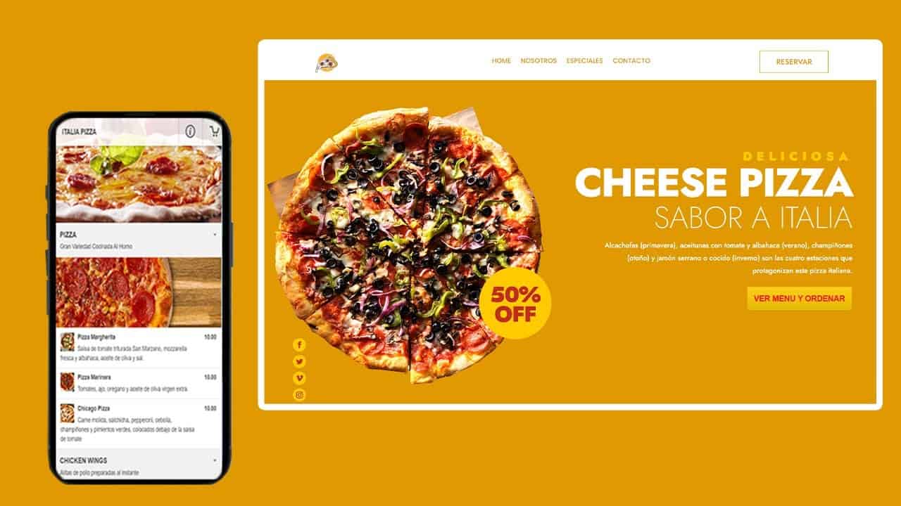 Cómo Hacer Una Página Web Para RESTAURANTE Para Ordenar Comida En Línea en WordPress