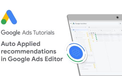 Digital Advertising Tutorials – Google Ads Tutorials: Auto Applied Recommendations In Google Ads Editor