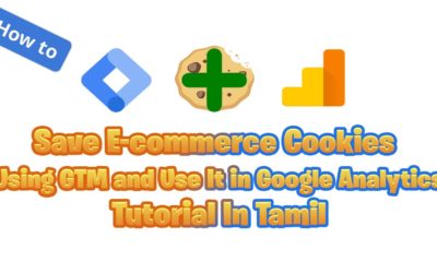 Digital Advertising Tutorials – #googleads How to Track E- Commerce Cookies Using GTM Tutorial in தமிழ் #shorts #youtubeshorts