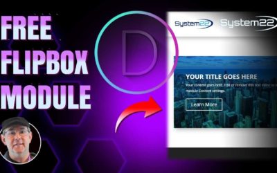 Divi Theme FREE Flip Box Module 👍👍👈