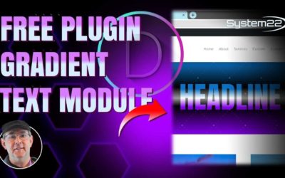 Divi Theme FREE Plugin | Gradient Text Module 👈👈👈