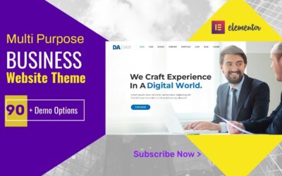 High-Performance Multipurpose Website | 90+ Pre Made Demo Elementor Theme | Composer WordPress Theme