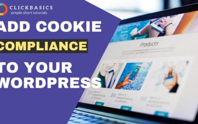 How To Add Cookie Notice To WordPress