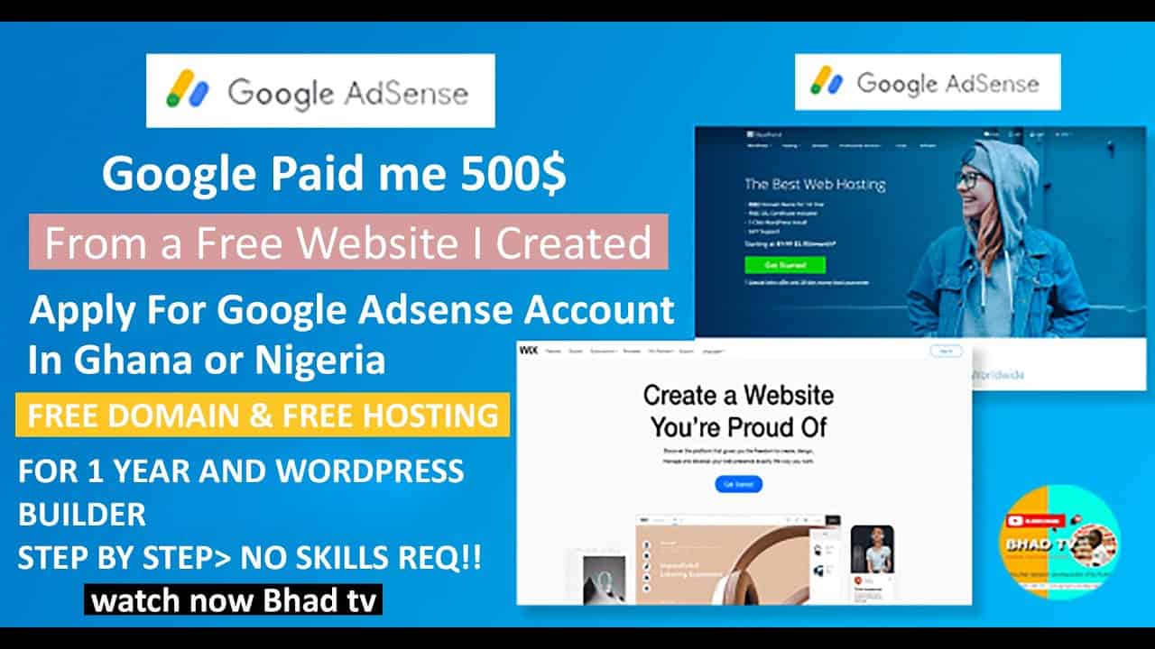 How To Create A Website On WordPress Completely For Free. Apply For Google Adsense And Make 500$.