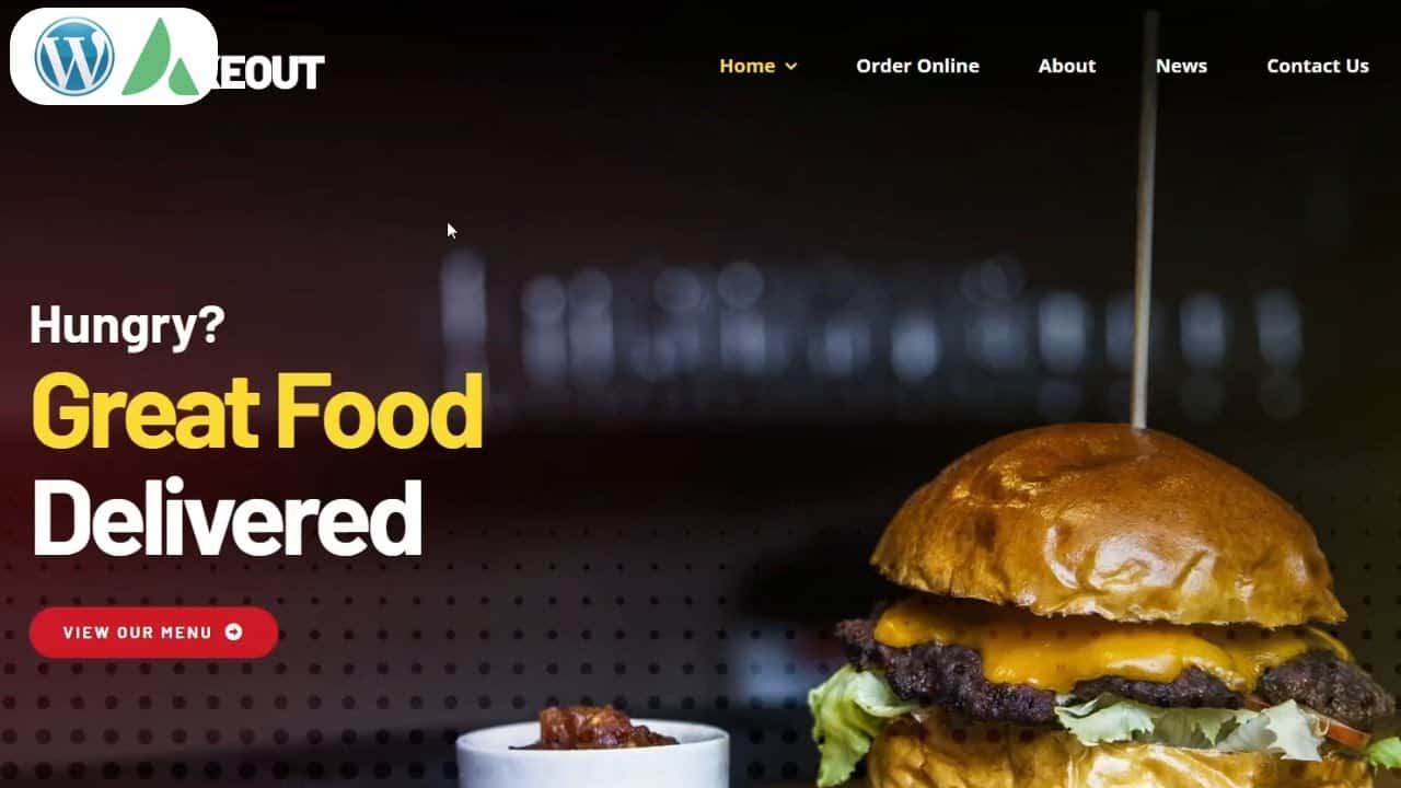 How To Make Food Order website in WordPress