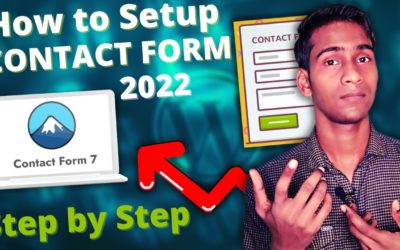 How To Setup CONTACT FORM 7 in WordPress – Step by Step in 2022 | Contact Form 7 Email Setting #form