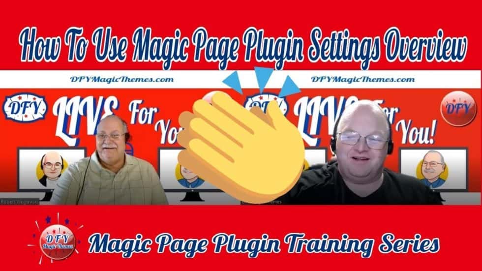 how-to-use-magic-page-plugin-settings-overview-demo-training-dieno