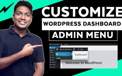 How to Customize WordPress Dashboard | WP Admin Menu editor