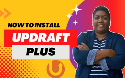 How to Install UpdraftPlus