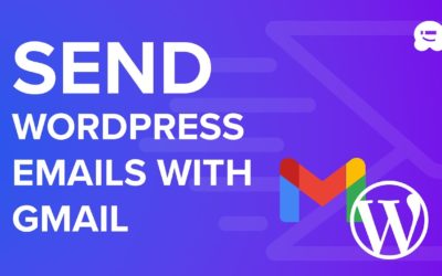 How to Send Email in WordPress using the Gmail SMTP Server