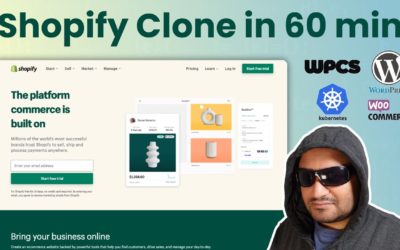 I built a Shopify SaaS Clone using WordPress, WooCommerce, WPCS & Kubernetes
