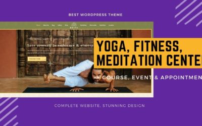 Yoga Trainer & Meditation Center Website | Yoga Courses, Yoga Classes Theme | Kriya WordPress Theme