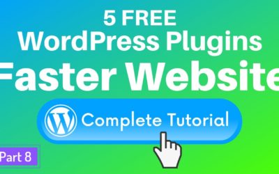 5 Free WordPress Plugins to Speed Up Your Website with Caching & Image Optimization