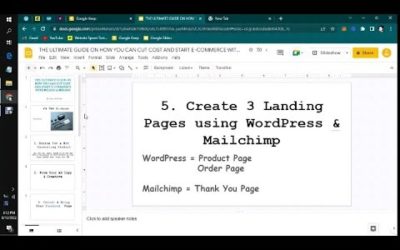 Create Landing Page With WordPress & Mailchimp