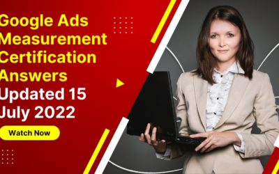 Digital Advertising Tutorials – Latest Google Ads Measurement Certification Exam Question and Answers 2022 | 100% Success