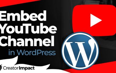 Embed a YouTube Gallery into WordPress (Best YouTube WordPress Plugin!)