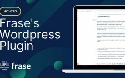 Frase's WordPress Plugin