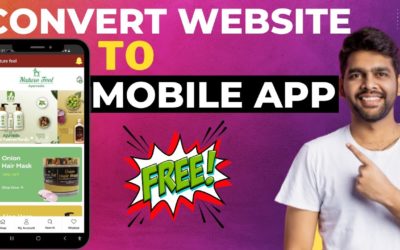 How To Convert Website Into Android App Free |  WordPress Website to Android App