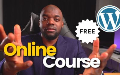 How To Create An Online Course Website With WordPress Free