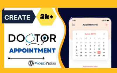 How To Make a Doctor Appointment Booking Website | #WordPress Website