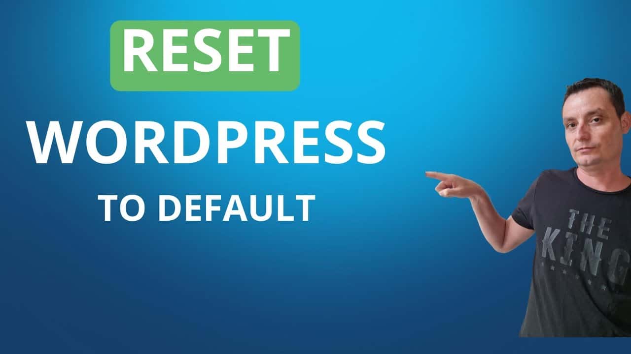  How To Reset WordPress To Default Without And With A Plugin Dieno 