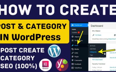 How to Create Post & Categories in WordPress | WordPress Tutorial for Beginners 2022