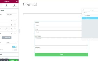 How to Create a Contact Form with Elementor Pro in WordPress