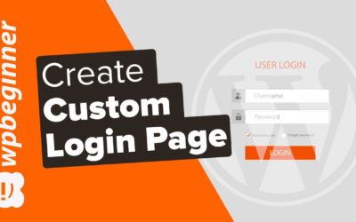 How to Create a Custom Login Page for WordPress