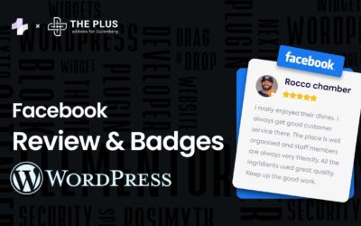 How to Embed Facebook Page Reviews & Badges in WordPress (Gutenberg) — Grid, Carousel, Metro