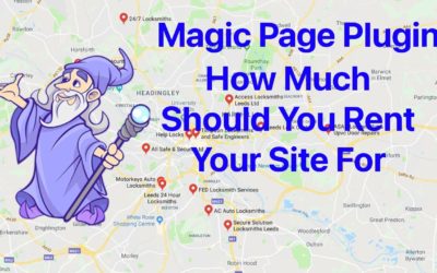 Magic Page Plugin Rank And Rent Training – How Much Can You Rent Your Site For?