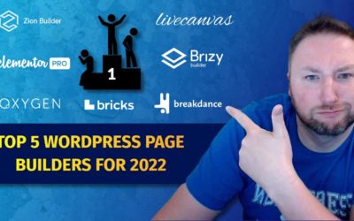 Top 5 WordPress Page Builders for 2022