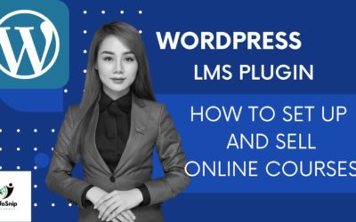 WordPress LMS Plugin | How to Use wps plugin to  Create and sell Online Courses| 2022