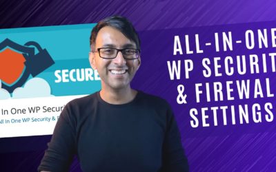 All in One WP Security and Firewall Settings – FREE #WordPress Security Plugin