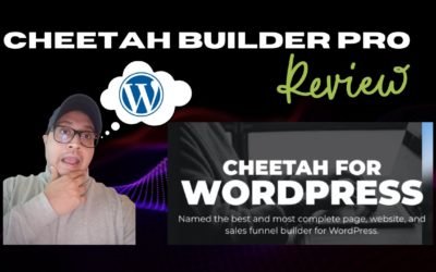 Cheetah Builder Pro Review – Best Website Builder For WordPress (2022)