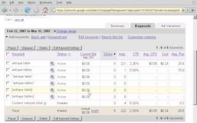 Digital Advertising Tutorials – Google Adwords Tutorial – How To Make Bid Changes In Your Adwords Advertising Campaign