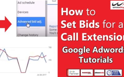 Digital Advertising Tutorials – How to set bids for a Call Extension || Google Adwords Tutorials